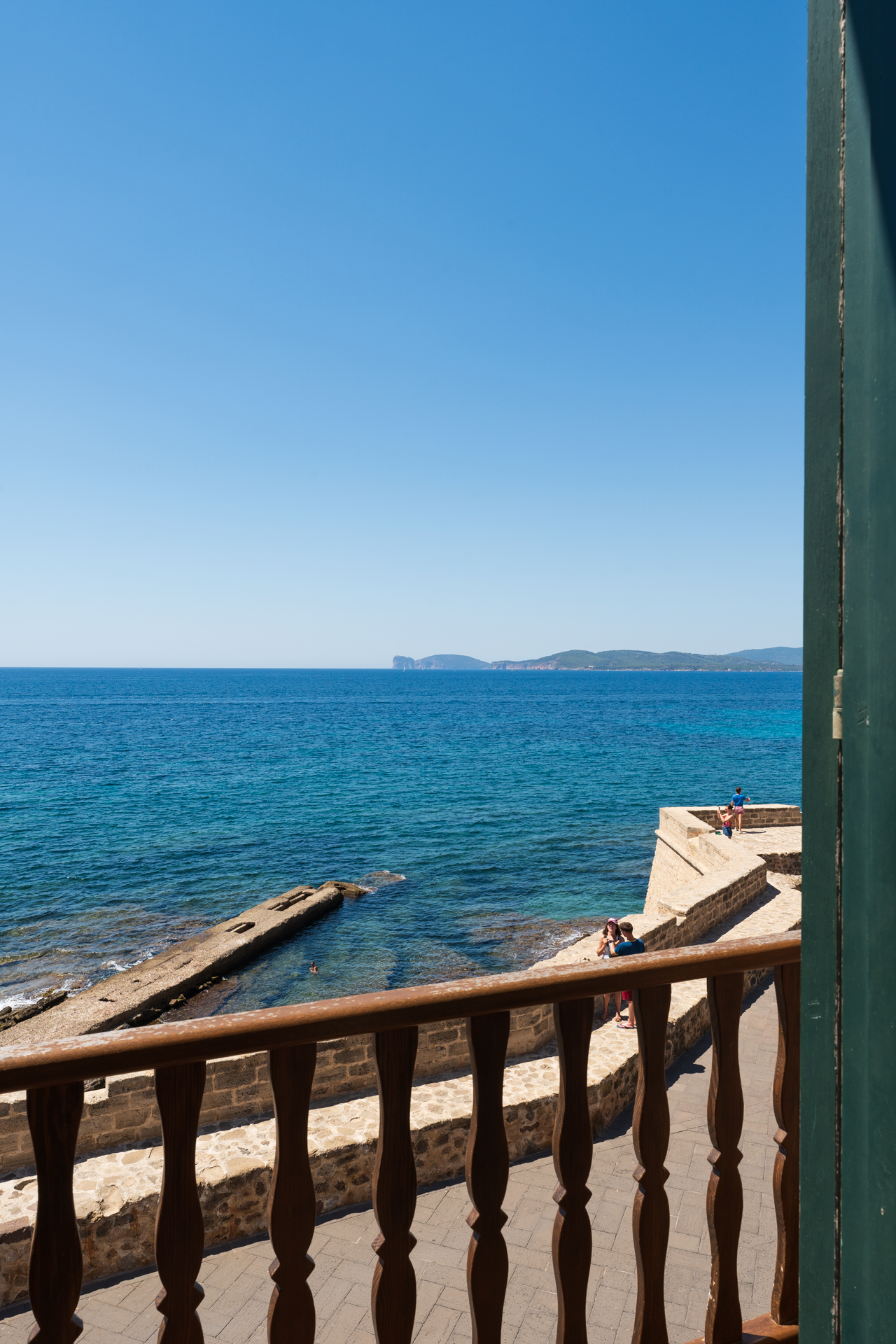 Le Viste affaccio balconcino Affaccio vista mare dal balconcino dell'appartamento Le Viste